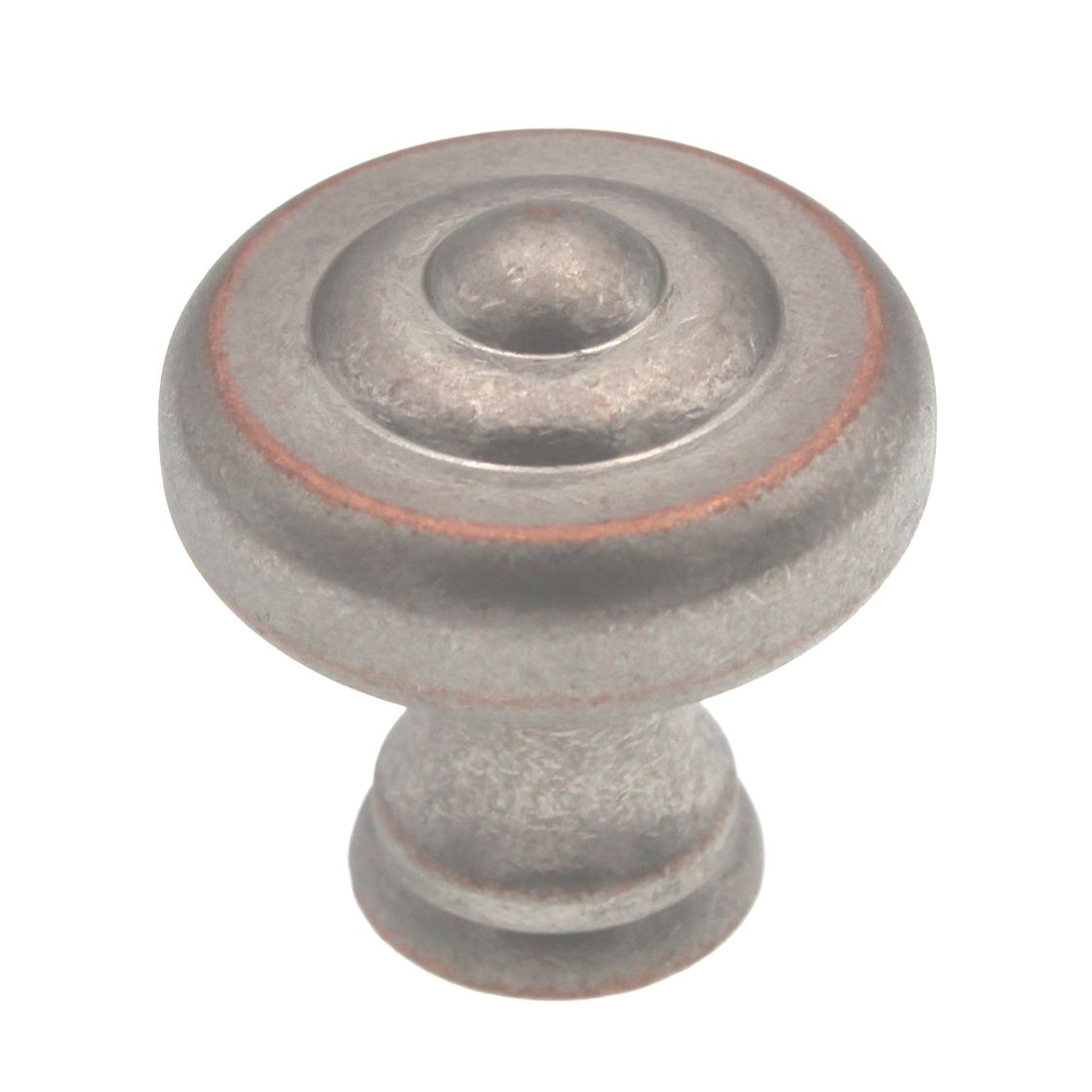 Century Yukon 18126-WNC Weathered Nickel Copper 1 1/4" Solid Brass Cabinet Knob