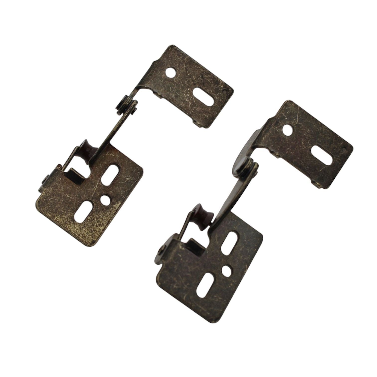 Replace Amerock BP2606 Antique Brass Knife Pivot Cabinet Hinges 1/2" Overlay Youngdale #6 Set of 2