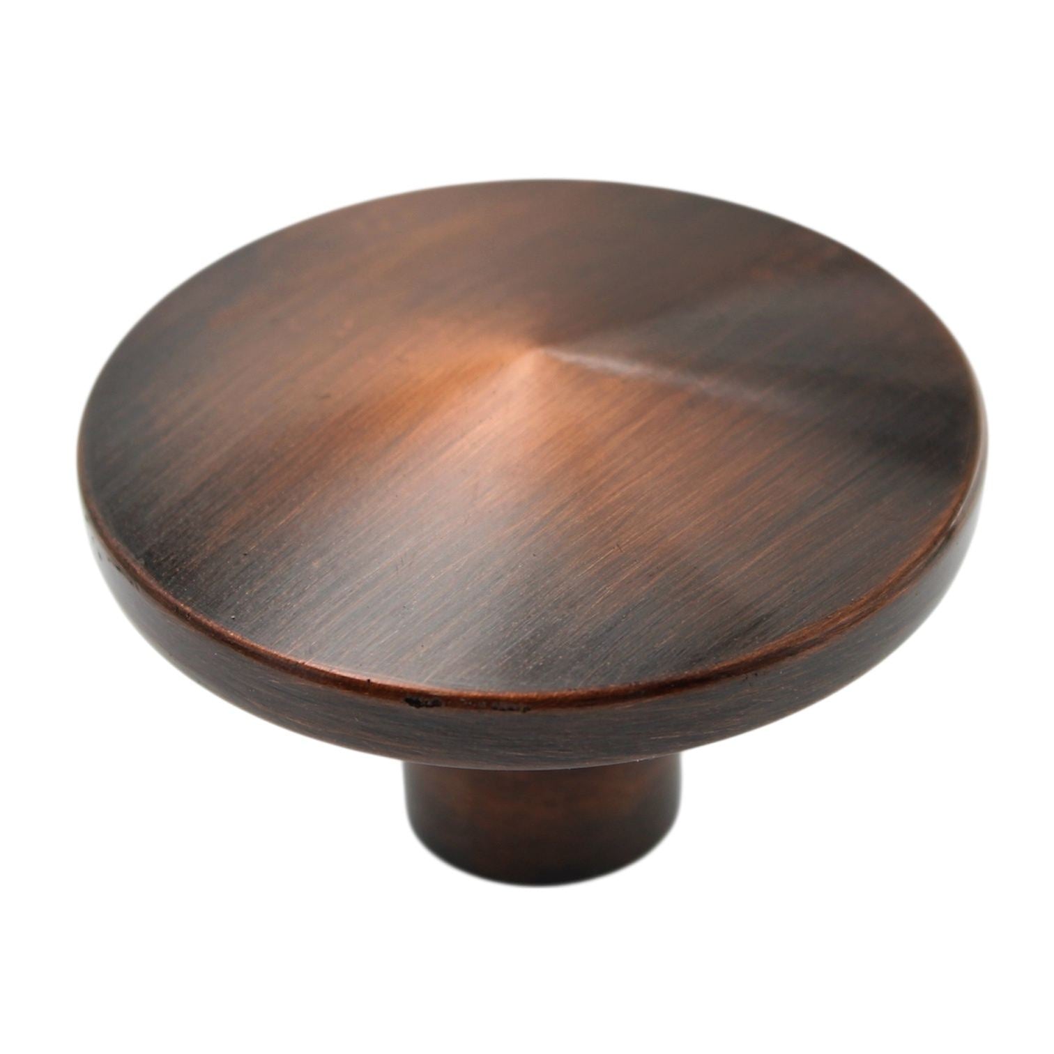 Vintage Washington Conical Cellini Copper 1 3/4" Round Cabinet Knob 942R-CC