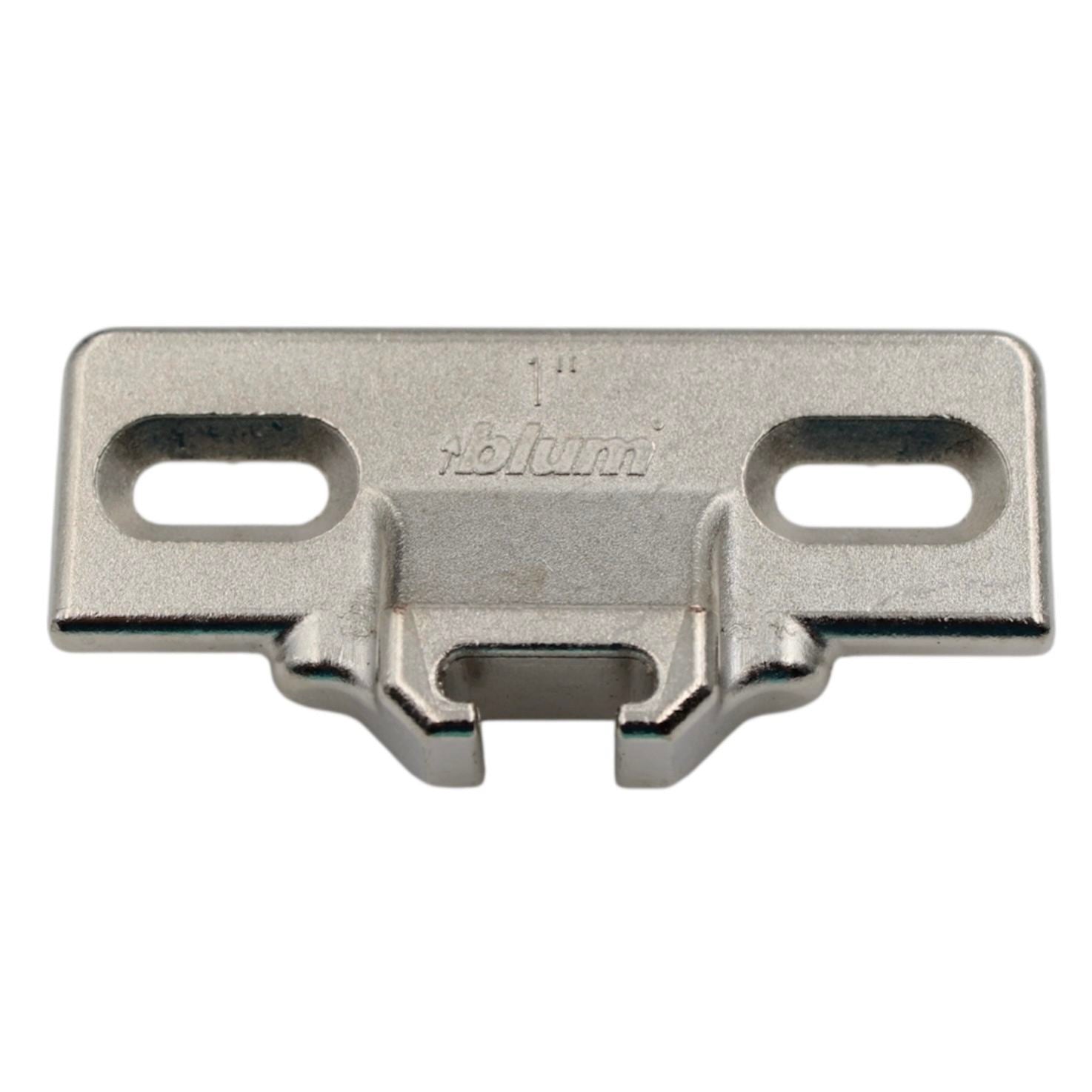 Blum 1" Overlay Compact 33 Hinge Edge Mounting Plate Face Frame B130.1110.02