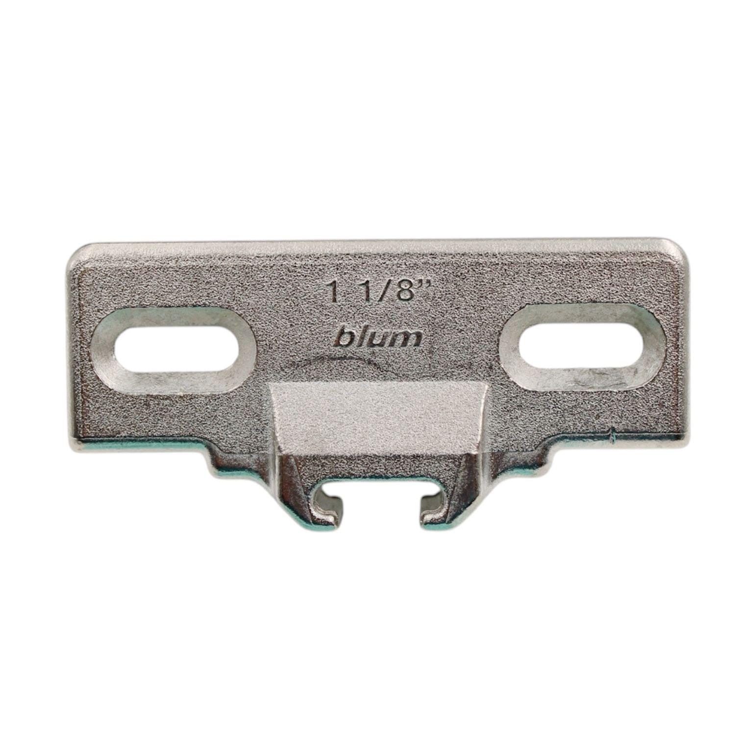 Blum 1 1/8" Overlay Compact 33 Hinge Edge Mounting Plate Face Frame B130.1120.02