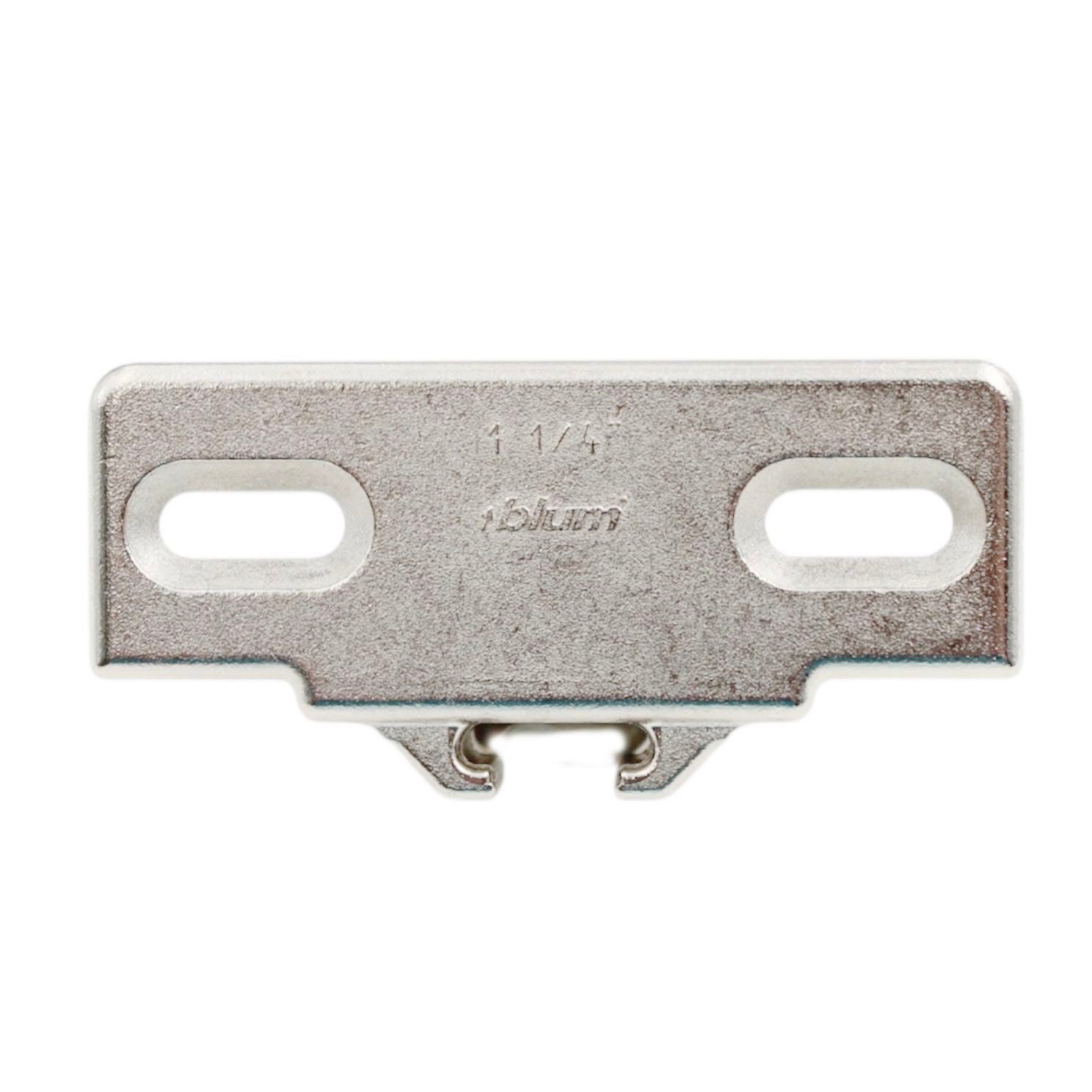 Blum 1 1/4" Overlay Compact 33 Hinge Edge Mounting Plate Face Frame B130.1130.02