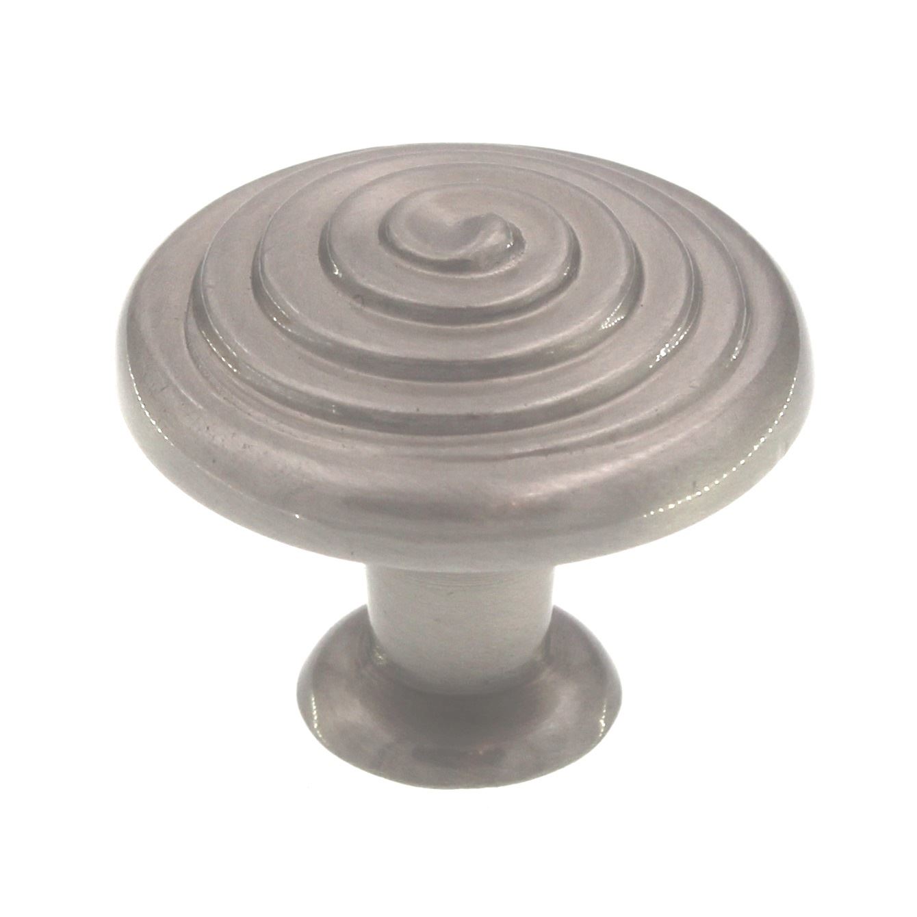 Amerock BP19252-G10 Satin Nickel Divinity 1 1/4" Spiral Cabinet Knob Pulls