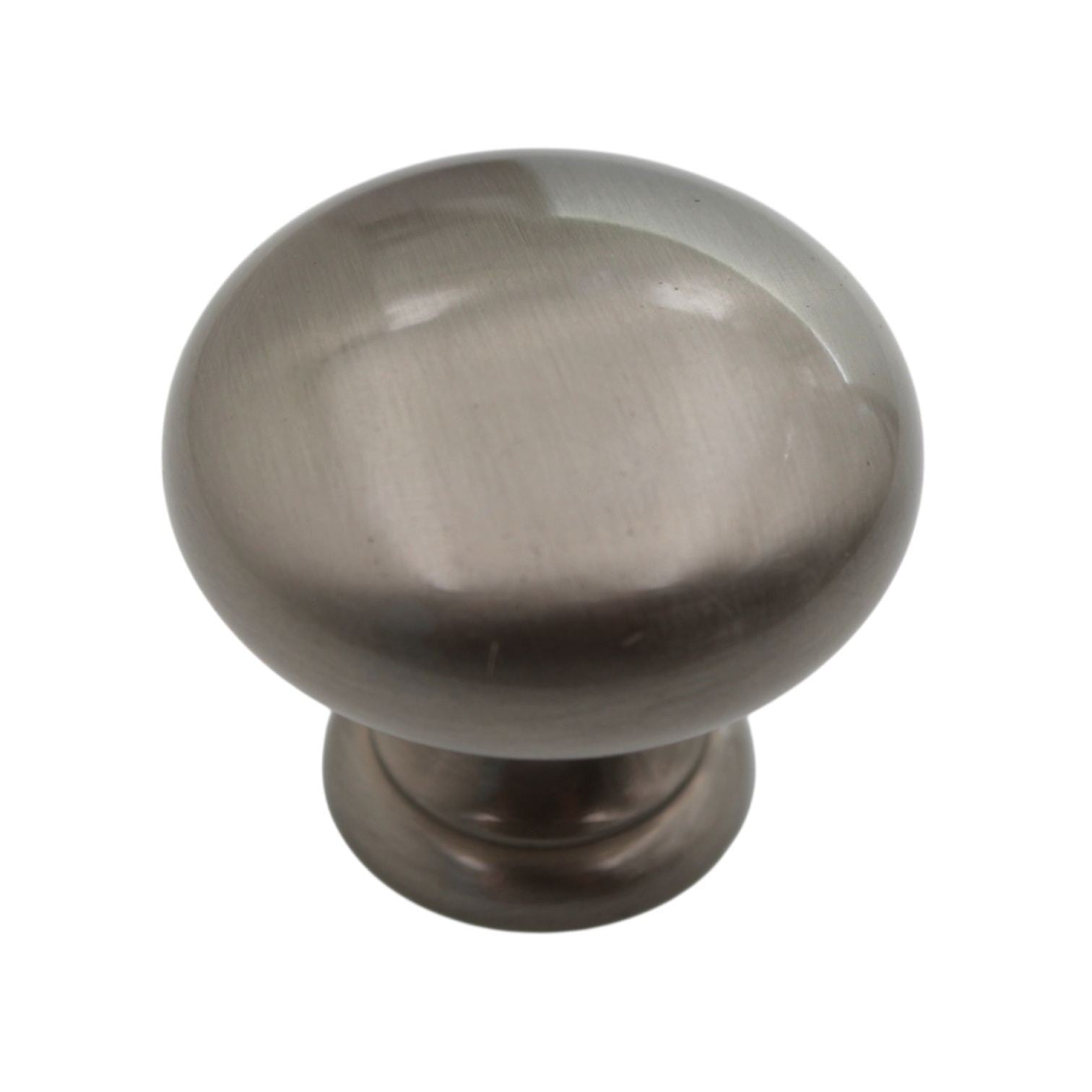 10 Pack Amerock Satin Nickel 1 1/4" Solid Brass Cabinet Knob BP1950G10