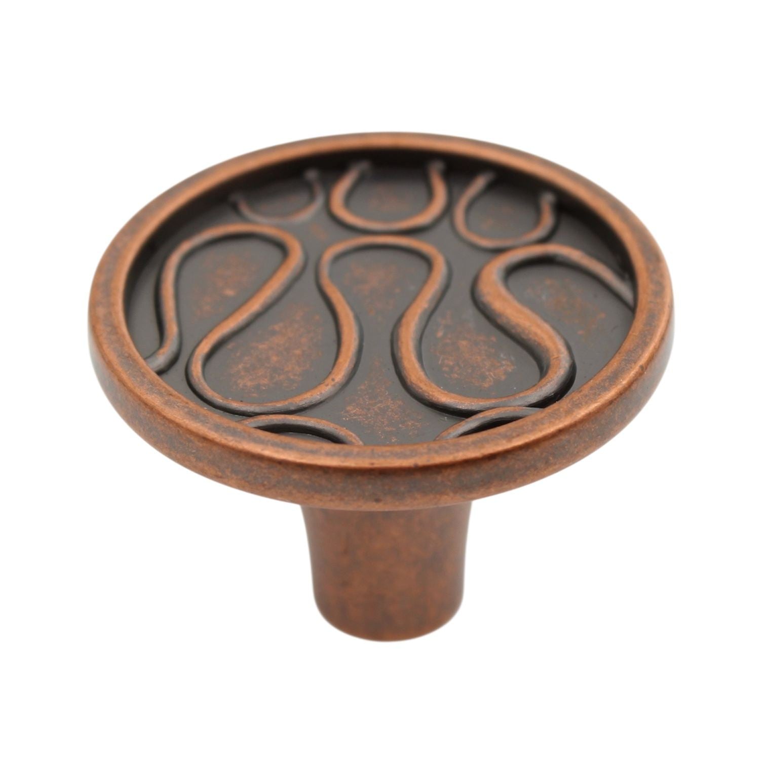 10 Pack Playful Nature Amerock BP26113-WC Weathered Copper 1 1/2" Cabinet Knobs