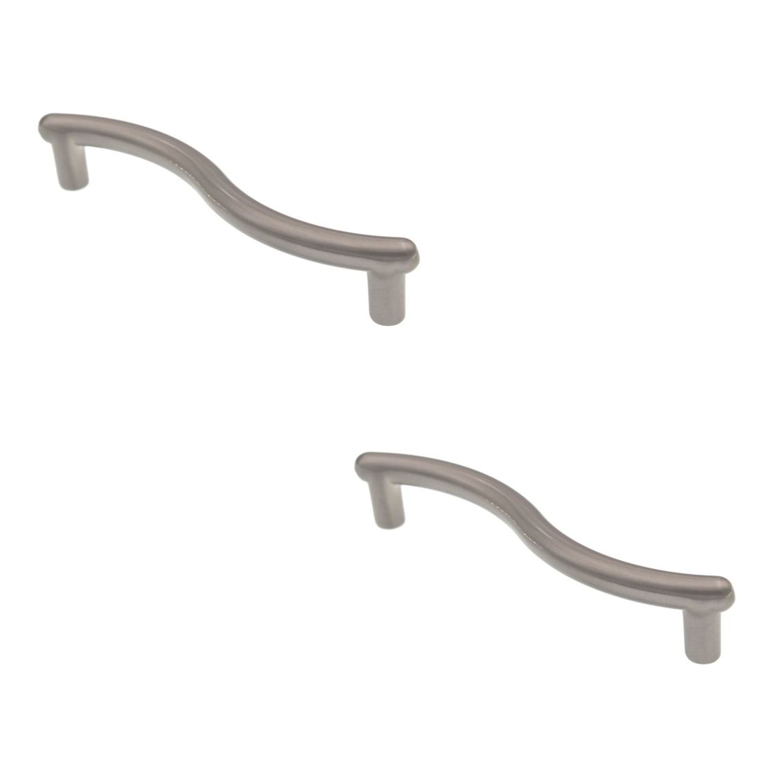 2 Pack Amerock Metals BP4478-G10 Satin Nickel 3 3/4"cc Cabinet Handle Pulls