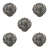 5 Pack BP53035-WN Weathered Nickel 1" Top Cabinet Knob Pulls Amerock Eydon