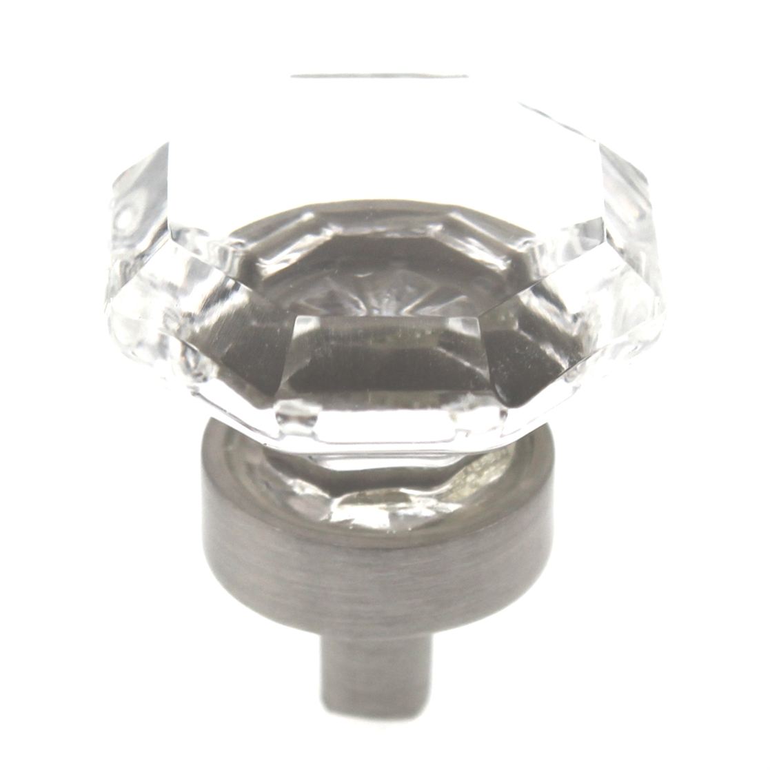 Amerock Classics 1 1/16" Octagon Cabinet Knob Satin Nickel BP55266CG10