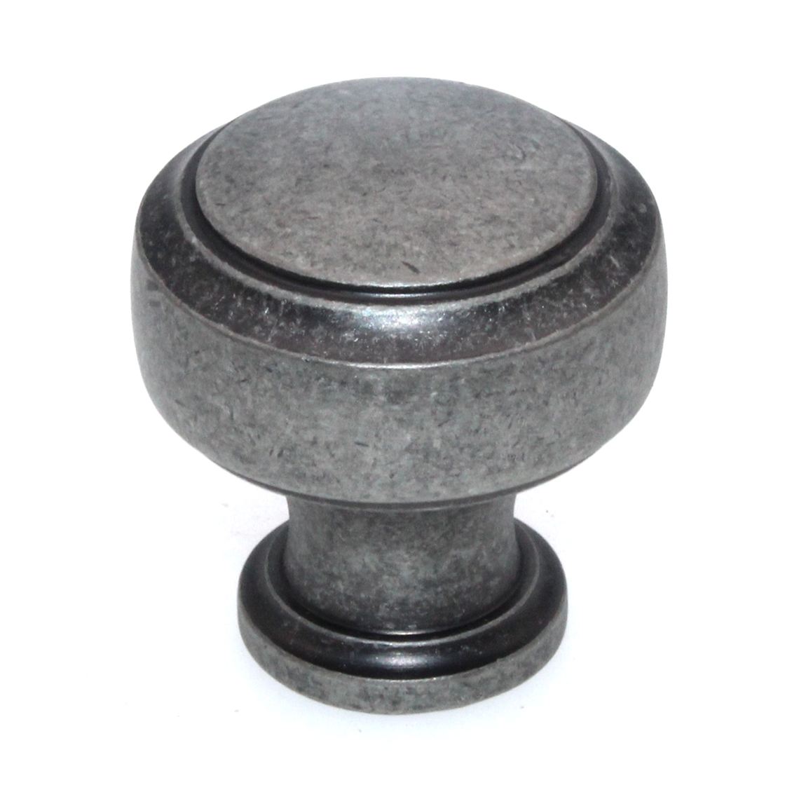 Amerock Highland Ridge 1 3/16" Round Cabinet Knob Aged Pewter BP55312AP