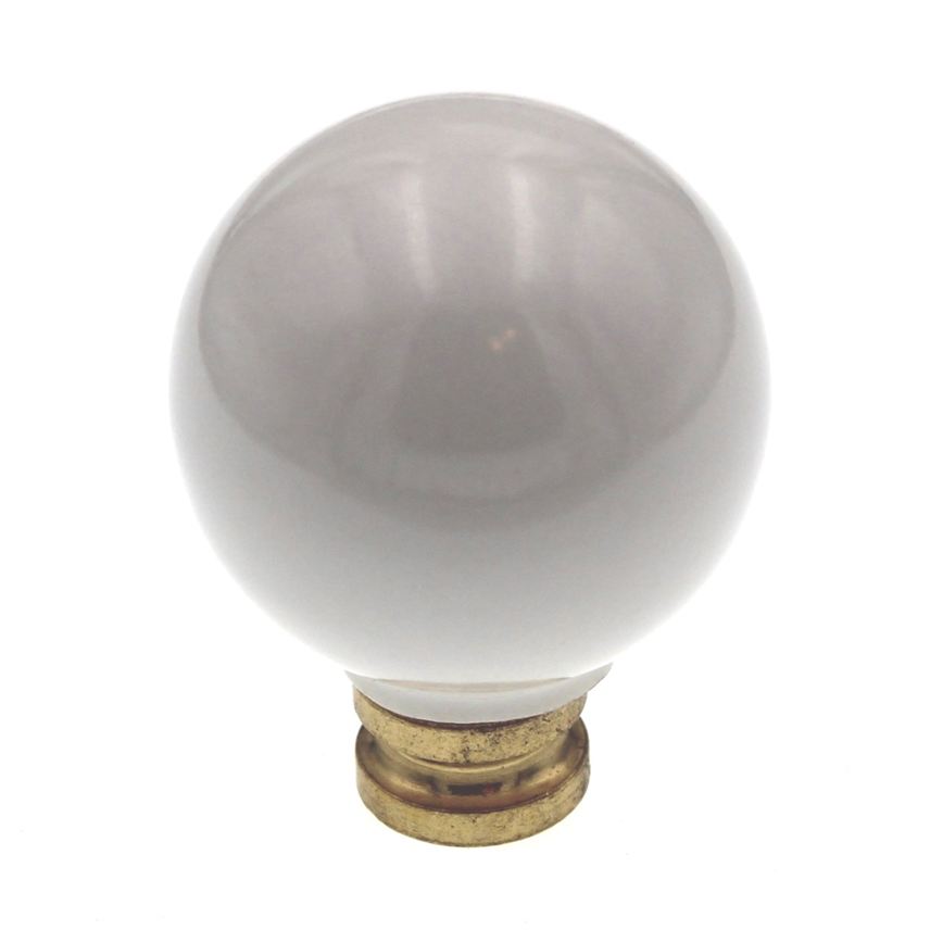 Amerock Hardware BP727-30 White Ceramic 1 1/4" Round Cabinet Knob Pulls