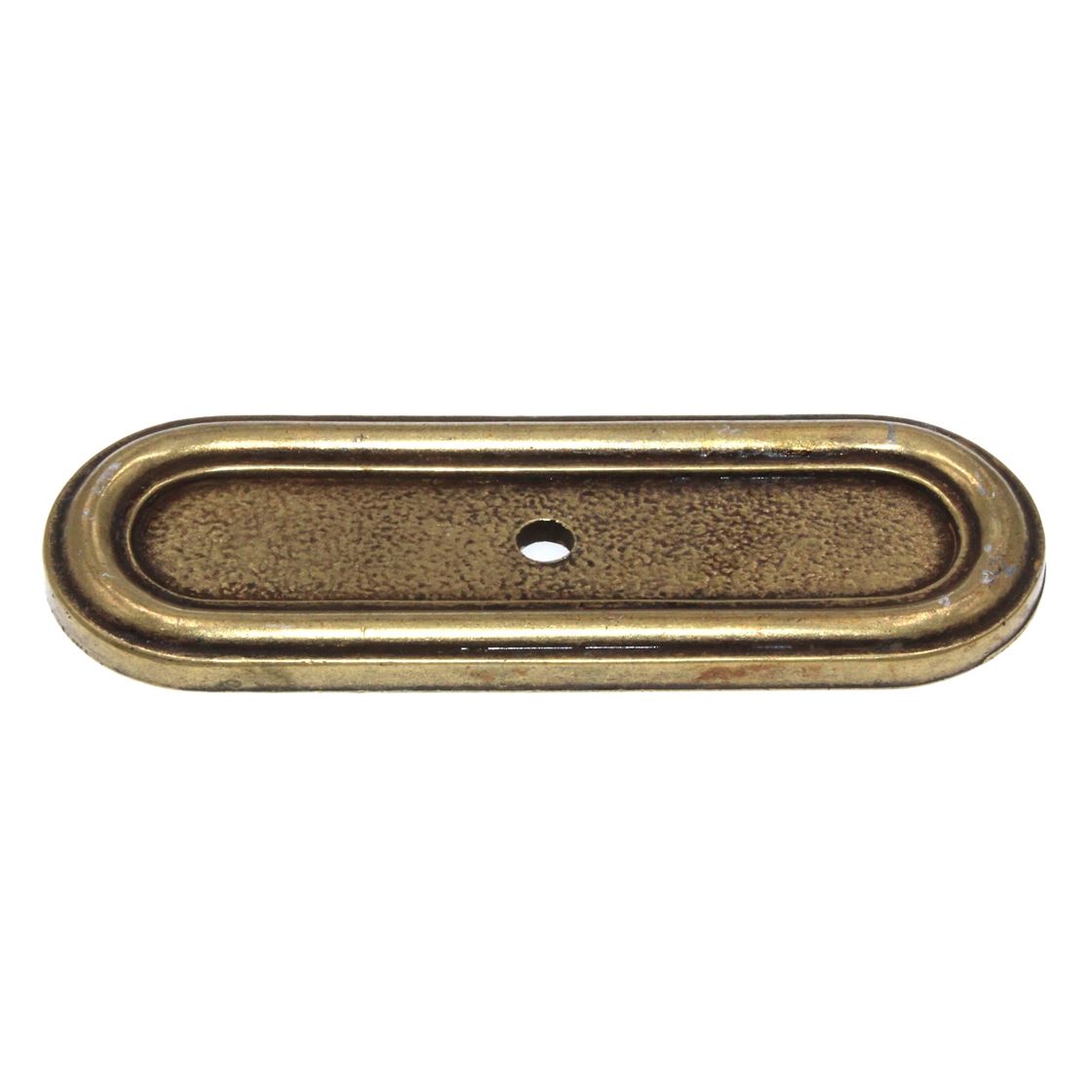 Amerock Burnished Brass 3 1/4" Cabinet Knob Pull Backplate BP747-BB