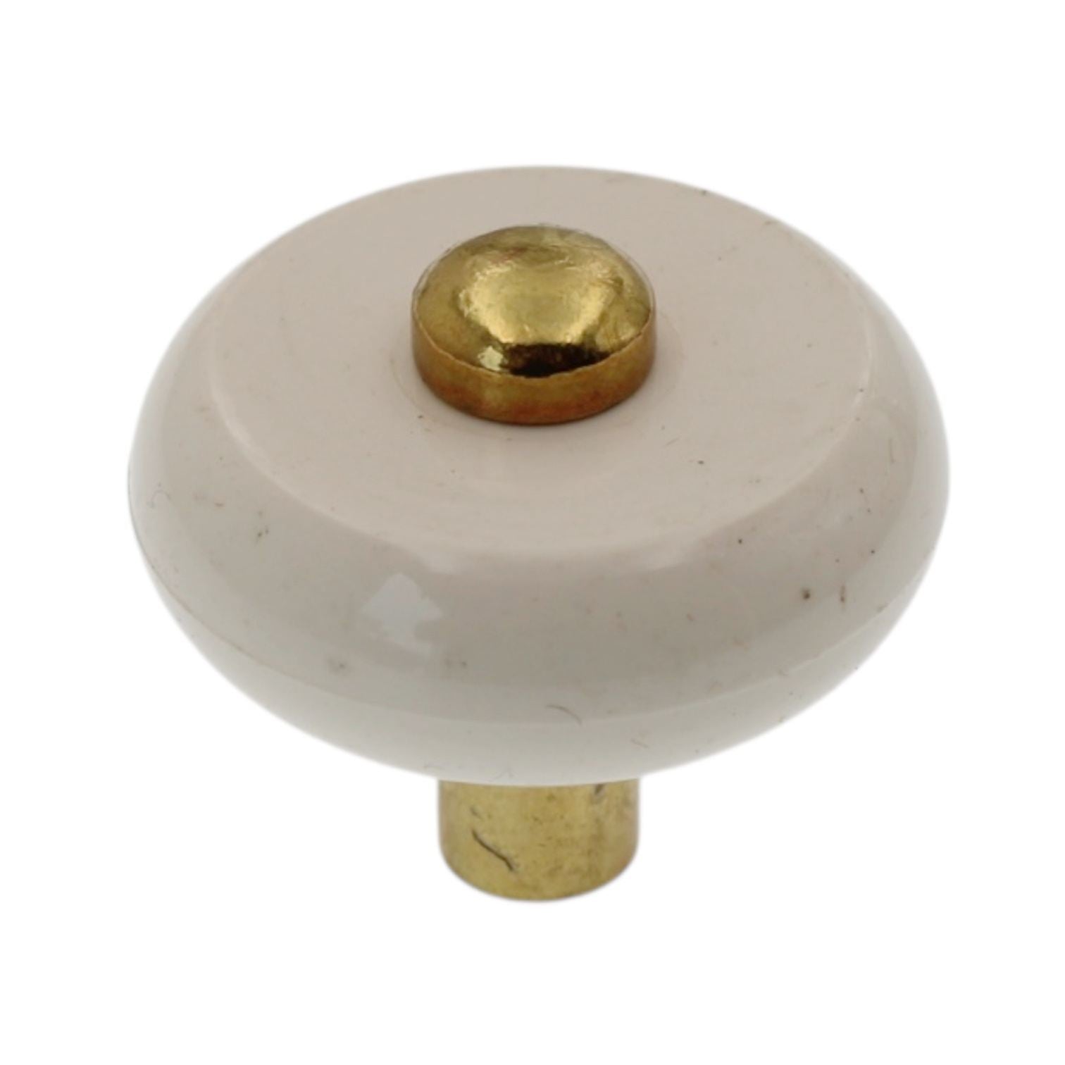 Amerock Royal Family Round Polished Brass 1-1/4" Cabinet Knob Pull BP76266-AL3