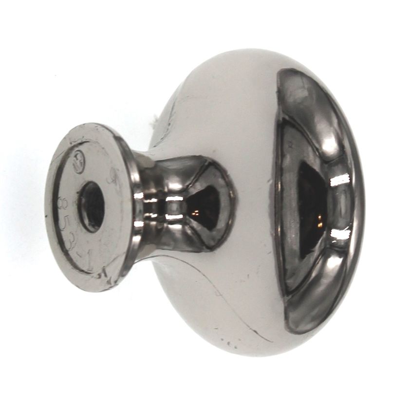 10 Pack Amerock Anniversary Traditional 1 3/16" Polished Chrome Round Smooth Cabinet Solid Brass Knob BP853-26