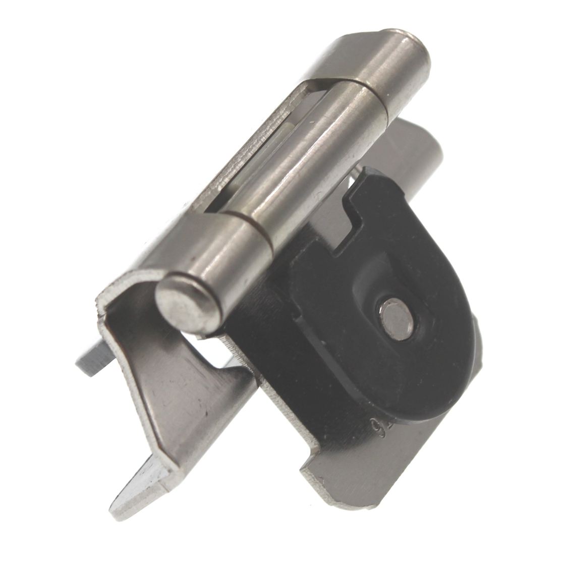 Double Demountable Cabinet Hinge 1/4" Overlay Bright Nickel CM8701-14