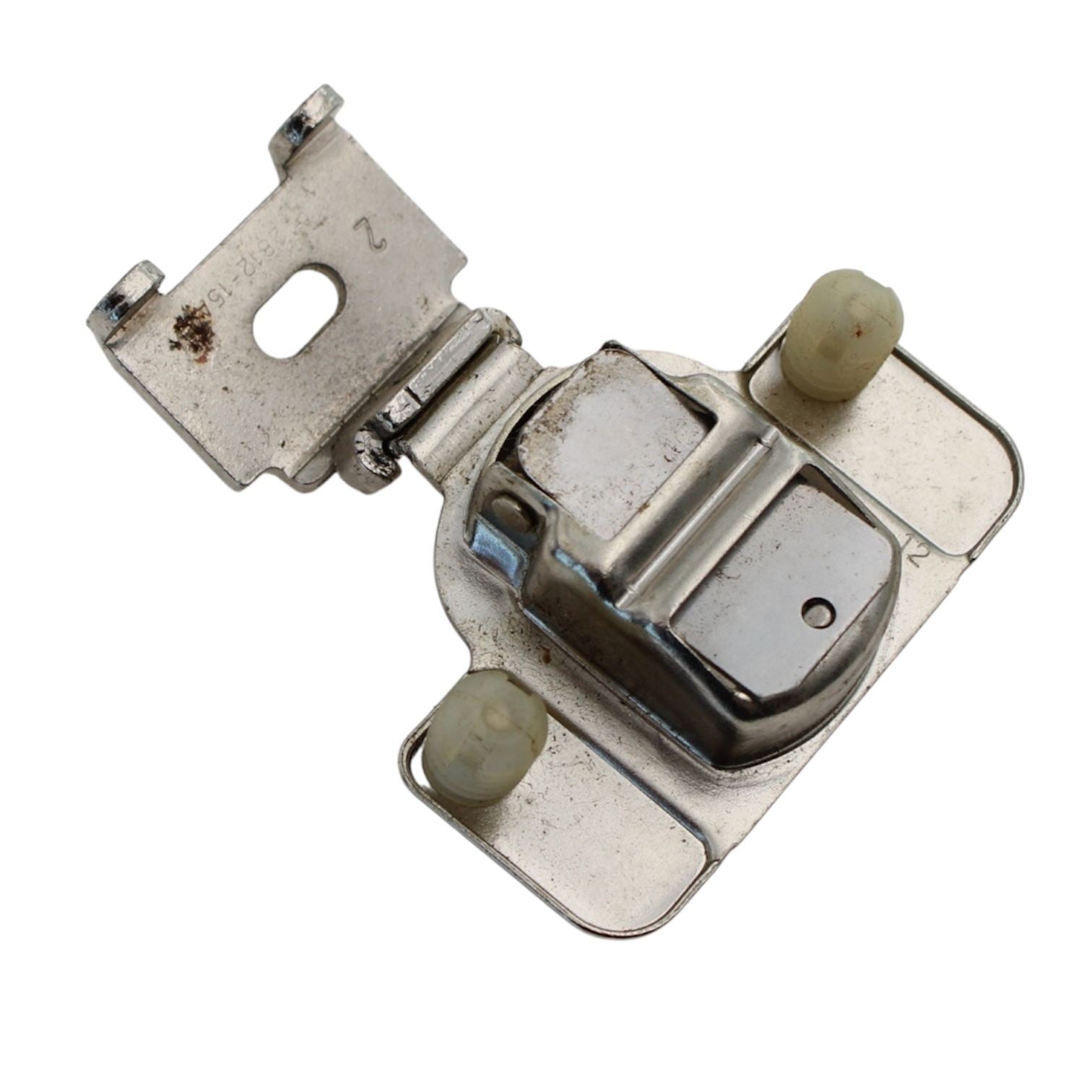 One Amerock Nickel 1 1/4" Overlay Concealed Cup Hinge D2811C12-14 F-2812-15A