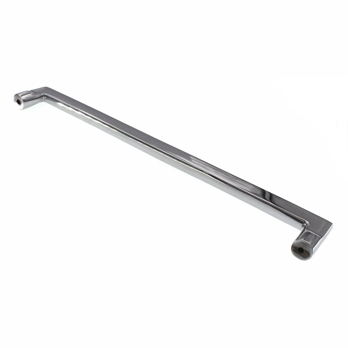 Top Knobs Aspen Cabinet Square Pull Flat Sided 12" CTC Polished Chrome M1982