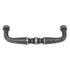 Top Knobs Somerset Cabinet Arch Pull 3" CTC Black Iron M301