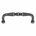 Top Knobs Somerset Cabinet Arch Pull 3" CTC Black Iron M301