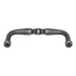Top Knobs Somerset Cabinet Arch Pull 3" CTC Black Iron M301