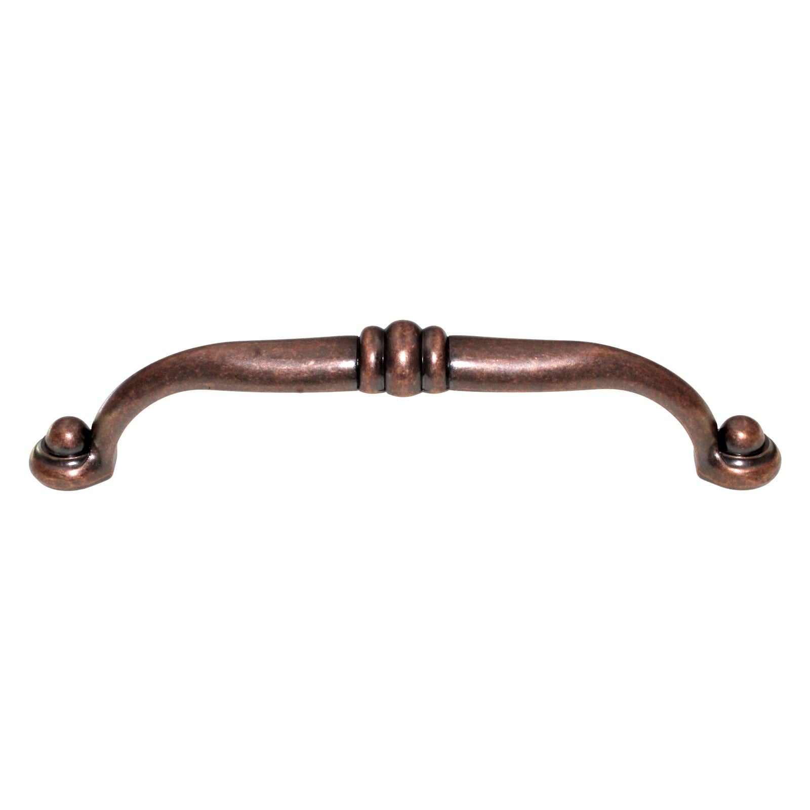 Top Knobs Somerset Voss Cabinet Pull 5 1/16" (128mm) CTC Antique Copper M481