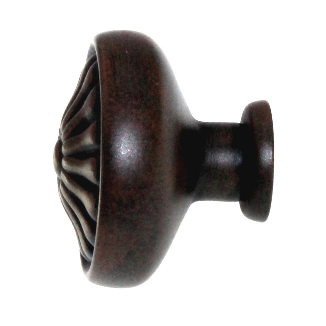 Top Knobs Normandy Brass 1 1/4" Cabinet Knob Patina Rouge M600