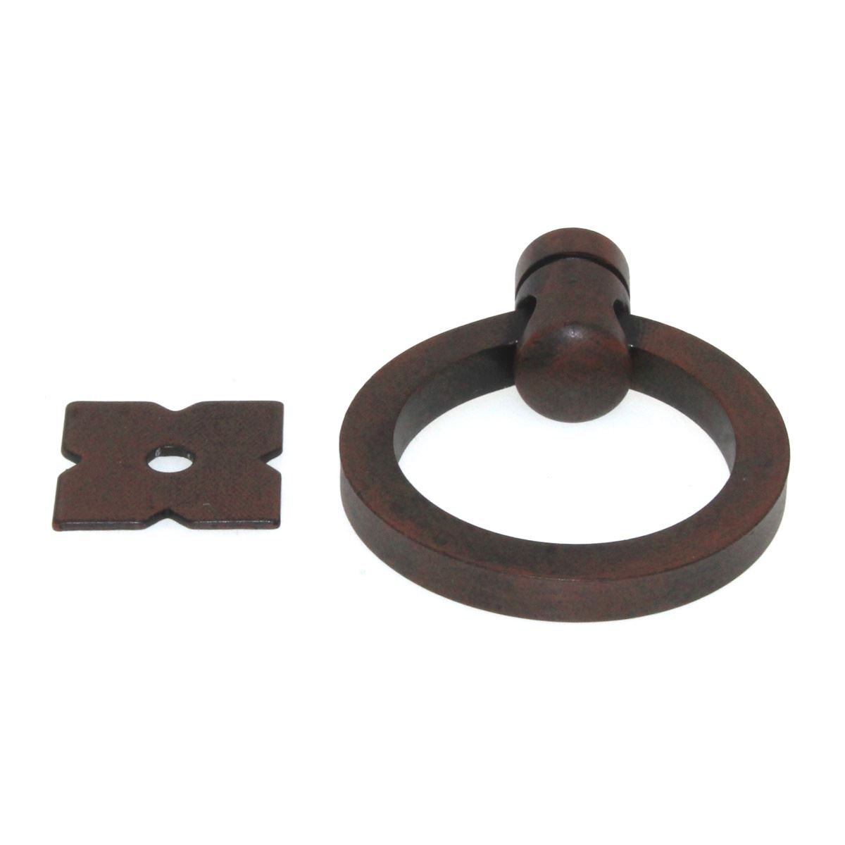 Top Knobs Normandy Steel 1 9/16" Cabinet Knob Patina Rouge M636