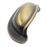 Top Knobs Chateau Drawer Cup Pull 2 1/2" (64mm) CTC Dark Antique Brass M65