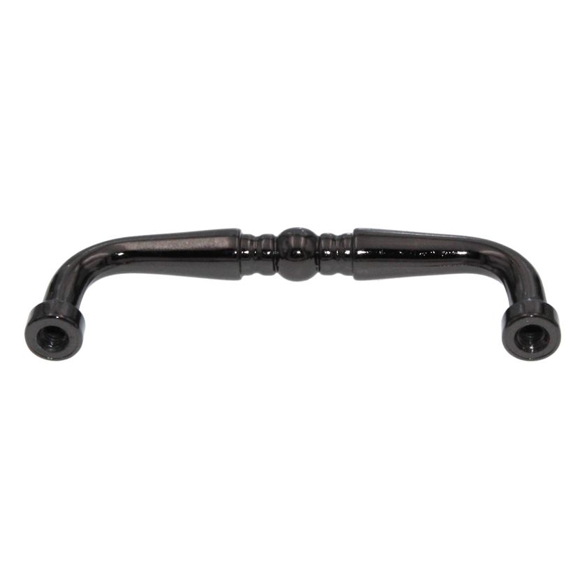 Showcase  Nickel Black Cabinet 3"cc Wire Pull P2053-NB