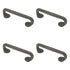 4 Pack Hickory Hardware Craftsman Windover Antique 3 3/4" (96mm)cc Handle Pulls P2173-WOA