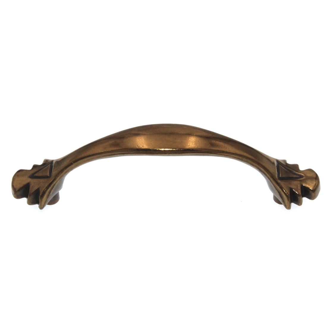 Hickory Hardware Southwest Lodge Honey Lancaster Hand Polished 3"cc Cabinet Pull P384-LPH