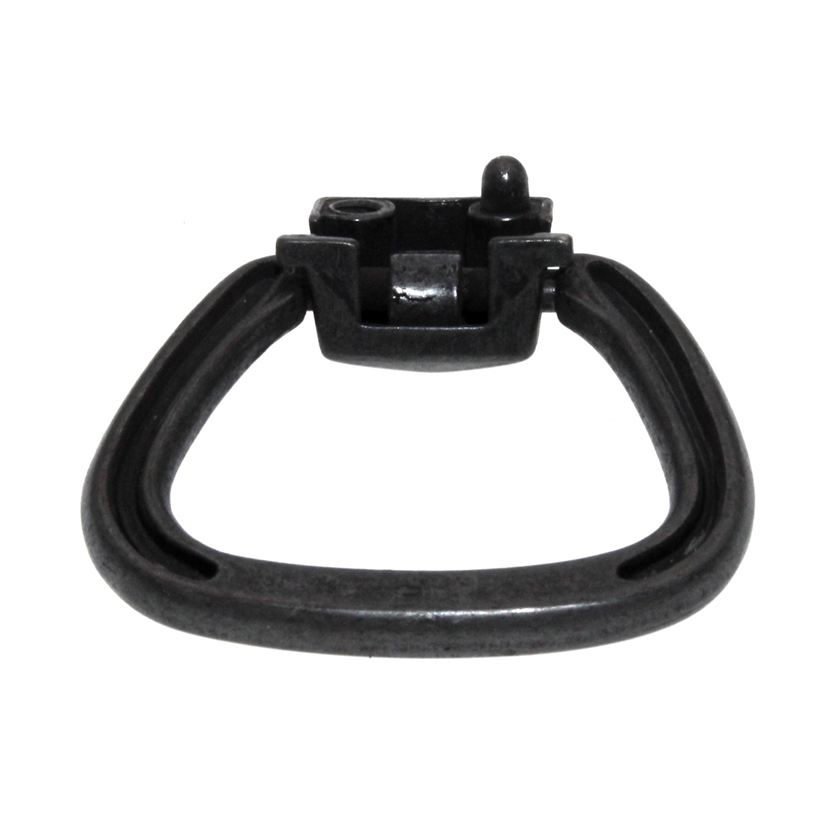Hickory Hardware Old Mission Black Mist Antique 2" (51mm)cc Furniture Ring Pull PA0713-BMA