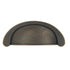 Hickory Hardware Oxford Antique Windover Antique 2 1/2" (64mm)cc Cup Pull PA1022-WOA