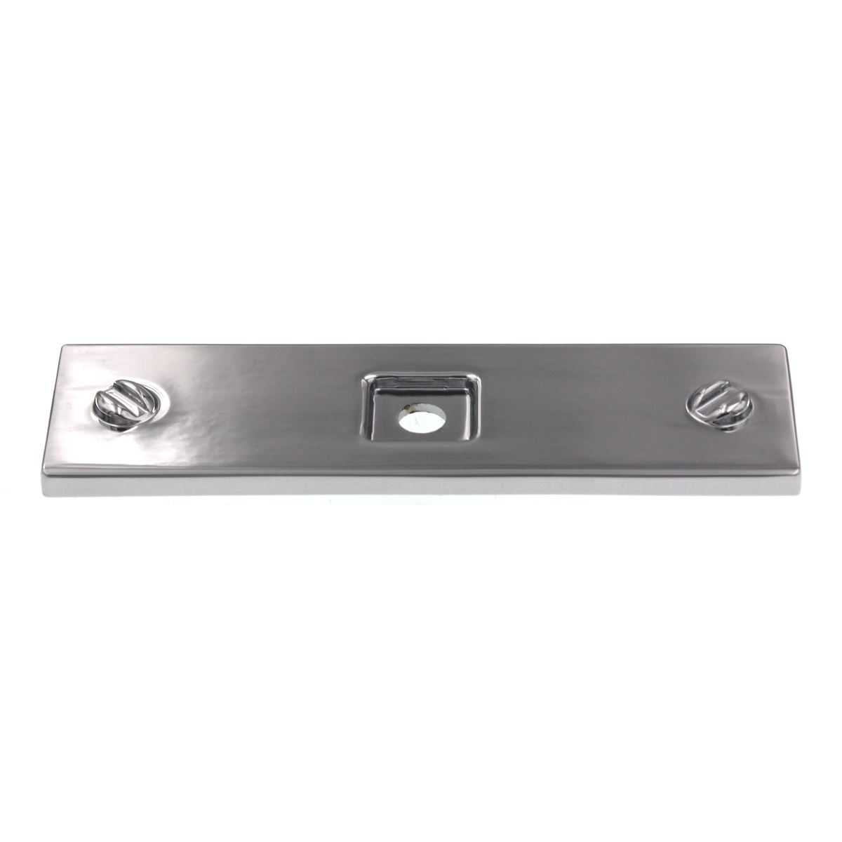 Top Knobs Barrington Channing Cabinet Knob Backplate Polished Chrome TK741PC