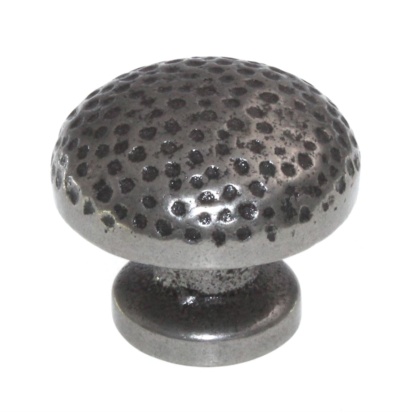 Top Knobs 1 1/4" Britannia Warwick Round Cabinet Knob Cast Iron M48