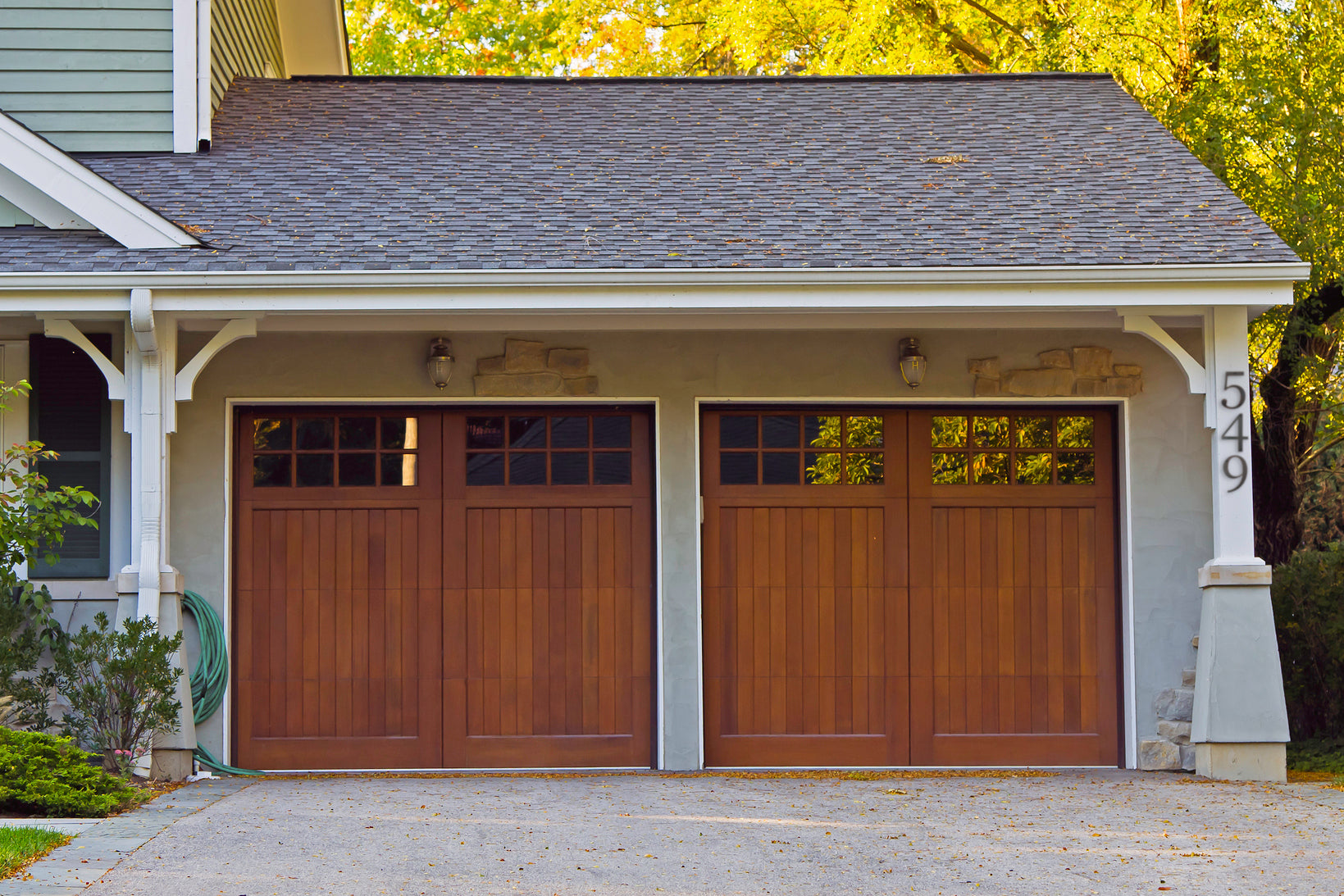 Números de dirección de casa empotrados de metal envejecido, grandes y atrevidos, de 5 pulgadas, fuente fácil de leer en negrita