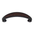 Laurey Churchill 3 1/2" Ctr Cabinet Pull Oil-Rubbed Bronze Brown Leather 12391