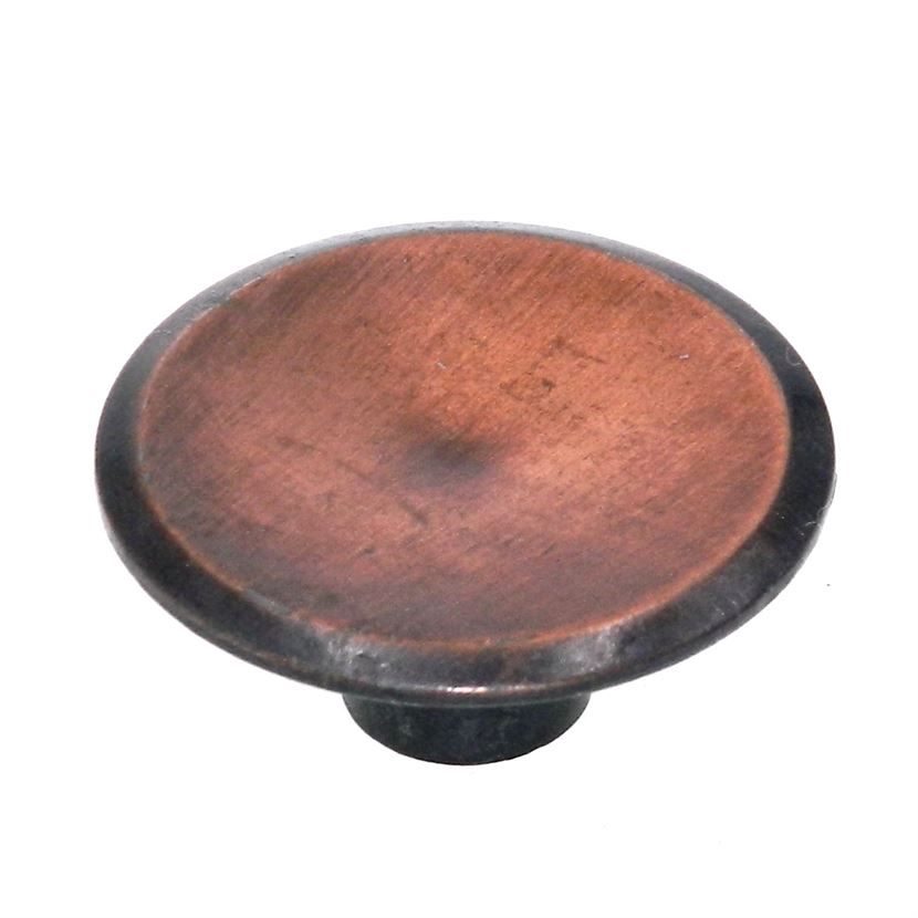 Amerock Allison Antique Copper 1 1/2" Round Cabinet Knob 151ACS