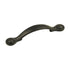 Century Baroque 25143-MB Matte Black 3"cc Arch Pull Cabinet Handle