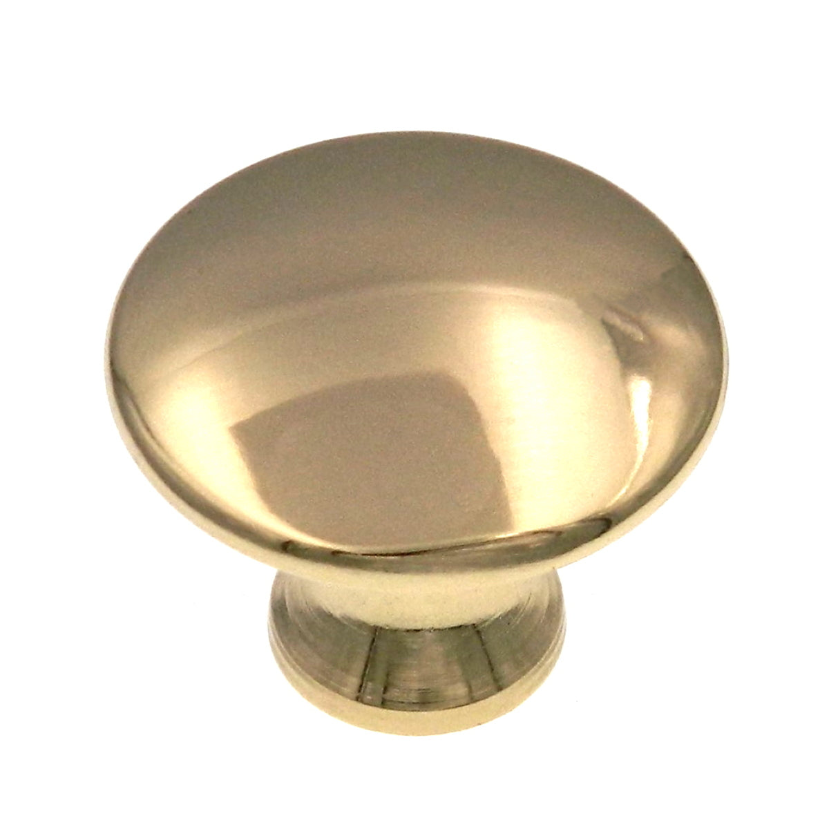 10 Pack Amerock Allison 1 1/4" Polished Brass Round Cabinet Knobs 255PB