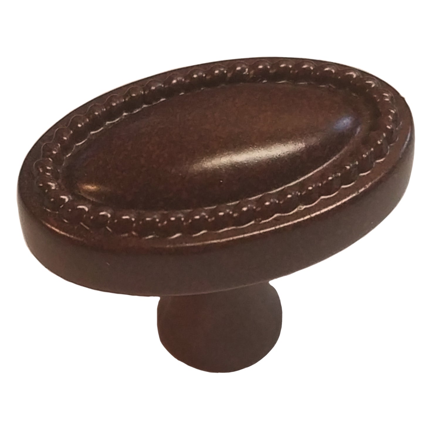 Ultra Designer's Edge Rust Oval Estriado 1 1/4" Perilla 41724R1
