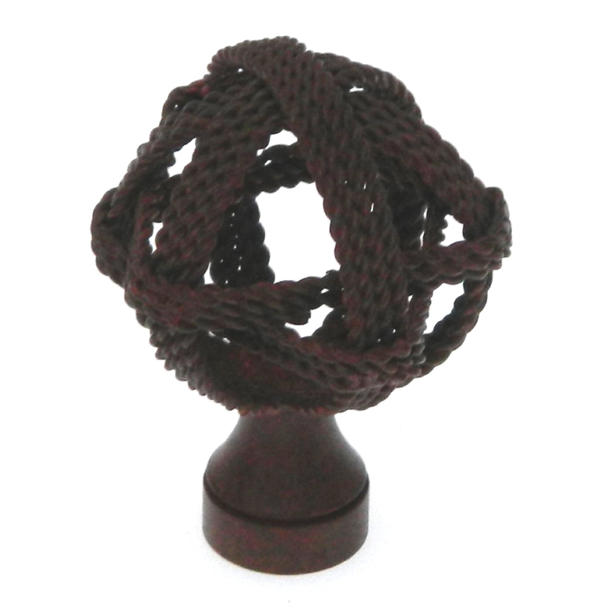 Laurey Mission Bay 50719 - Pomo para gabinete (latón rústico, redondo, 1 1/4 pulgadas, 10 unidades)