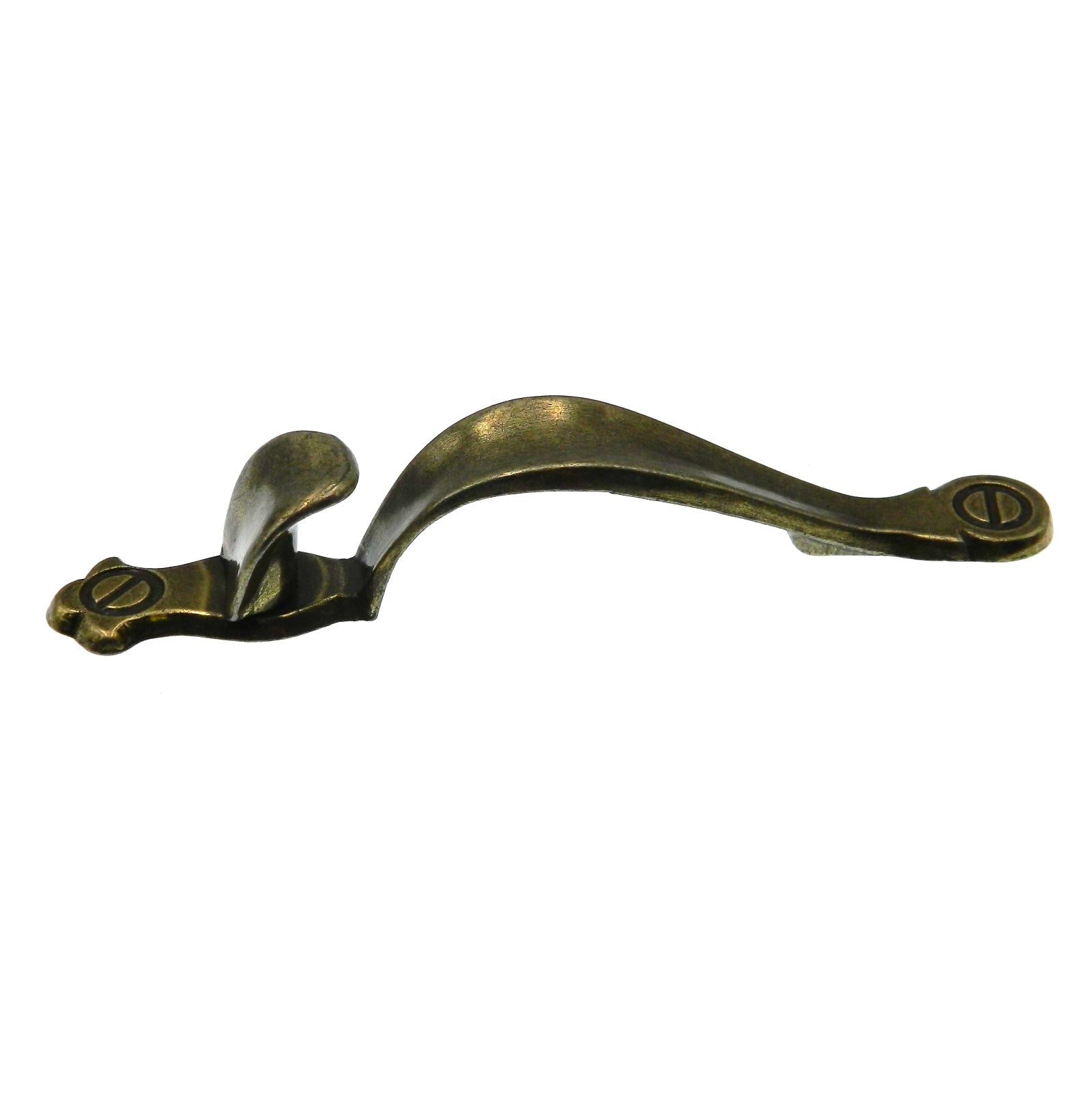 Amerock Allison 827LB - Tirador para gabinete de latón claro, centros de 3", tornillos simulados