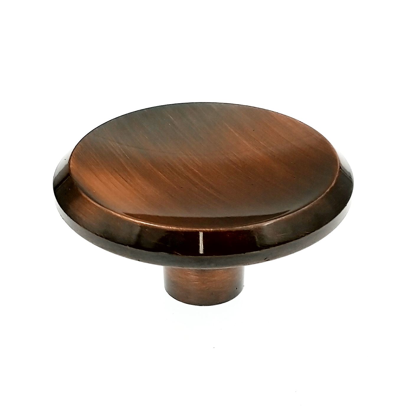 Vintage Washington Bisel-Edge Cellini Cobre 2" Perilla redonda del gabinete 952R-CC