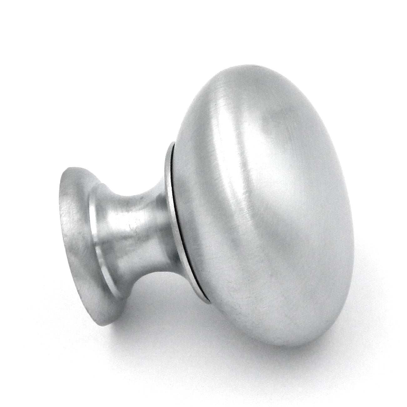 Ultra Designer's Edge Satin Chrome Brass Hollow 1 1/4" Knob 97843
