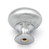 Ultra Designer's Edge Satin Chrome Brass Hollow 1 1/4" Knob 97843