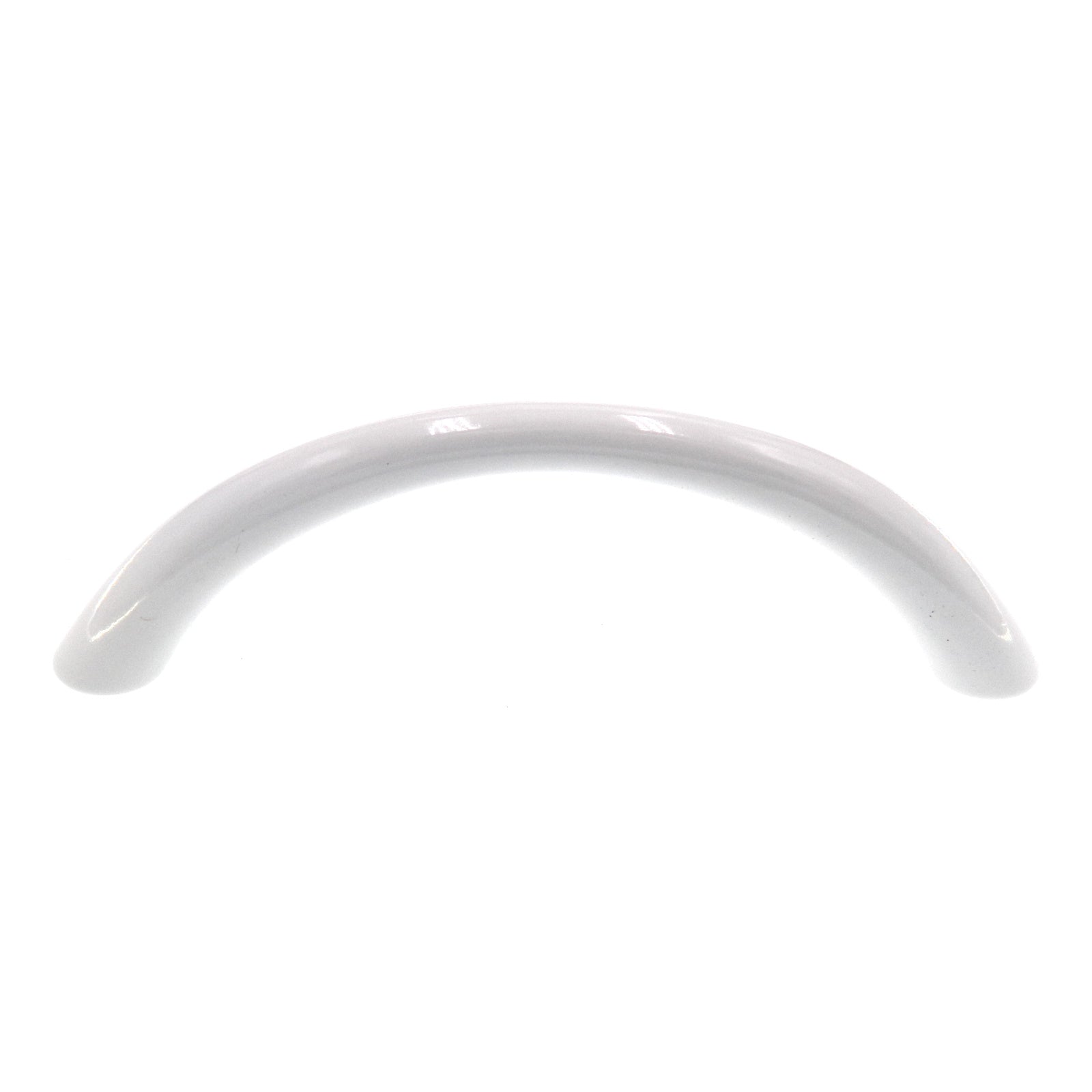 Vintage Amerock Forges White 3 3/4" (96mm)cc Arch Pull Cabinet Pull A219-B-W