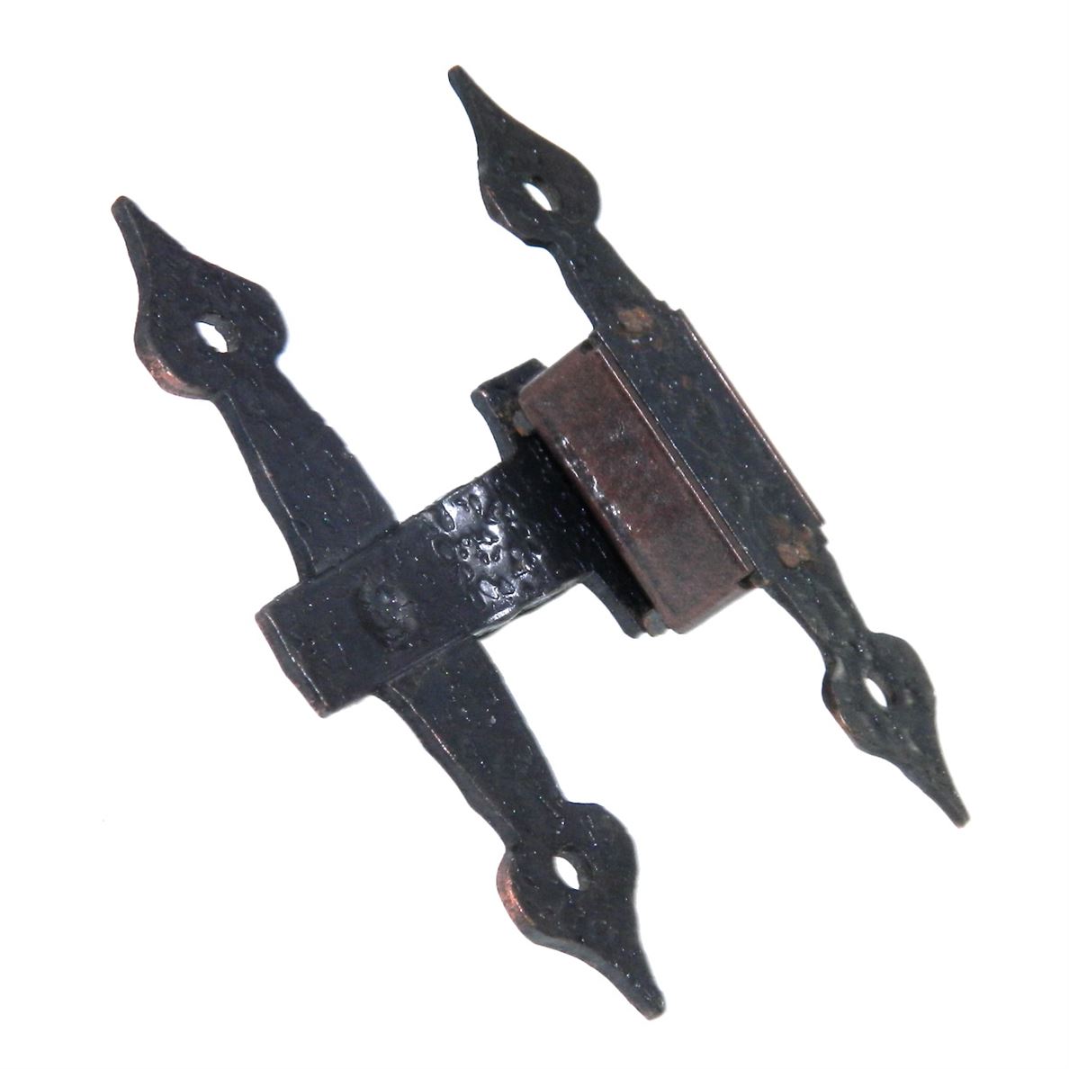 Amerock Antique Copper Door Bar Latch 3/8" Offset A85