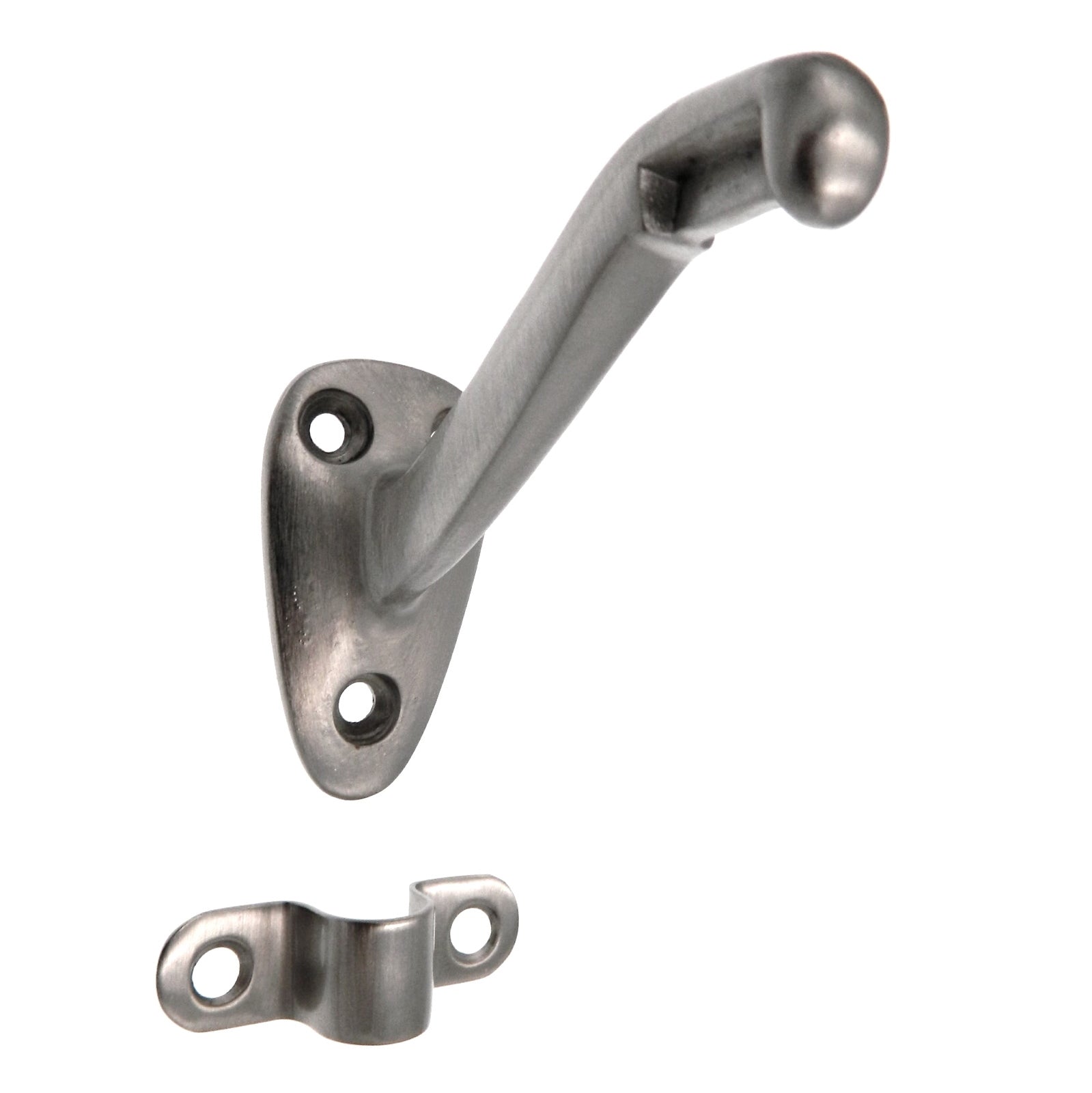 Warwick BH2017SN - Soporte para pasamanos de escalera (níquel satinado, resistente, 2 3/4")