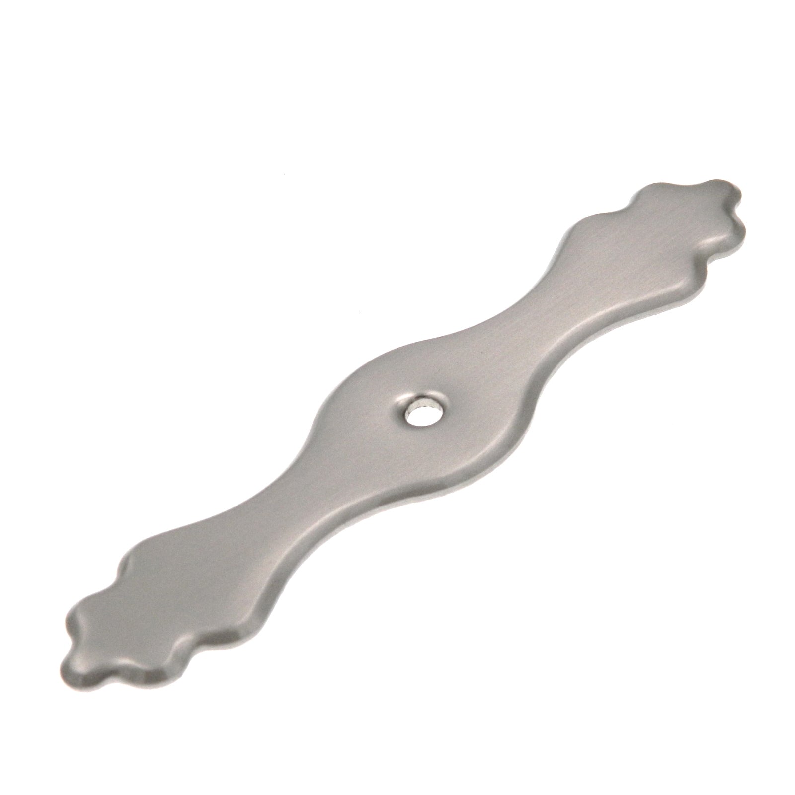 Amerock Traditions BP1304-G9 - Placa trasera para perilla de gabinete (níquel de ley)