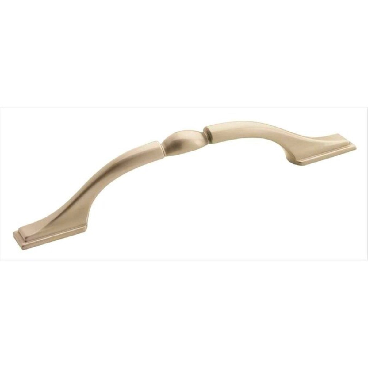 Amerock Sterling Traditions BP1312G10 - Tirador de mango CTC (níquel satinado, 3 3/4 pulgadas)